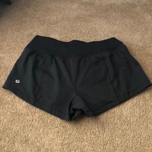 Lululemon black shorts